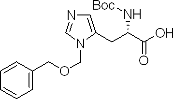 N-Boc-N'-苄氧甲基-L-组氨酸