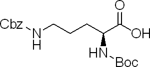 Nα-(叔丁氧羰基)-Nδ-苄氧羰基-L-鸟氨酸