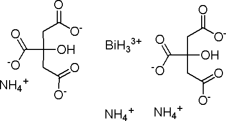 柠檬酸铋铵