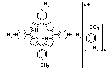 TMPyP[=α,β,γ,δ-四(1-甲基吡啶嗡-4-基)卟吩对甲苯磺酸盐][