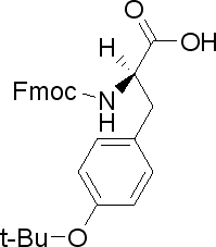 Nα-[(9H-芴-9-基甲氧基)羰基]-O-叔丁基-D-酪氨酸