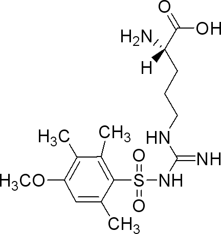 Nω-(4-甲氧基-2,3,6-三甲基苯磺酰基)-L-精氨酸