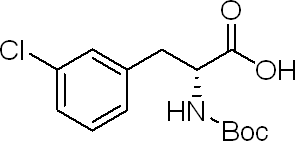 N-叔丁氧羰基-D-3-氯苯丙氨酸