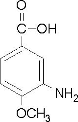 3-氨基-4-甲氧基苯甲酸