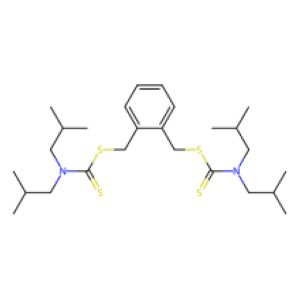 邻亚二甲苯基二(N,N-二异丁基二硫代氨基甲酸酯)