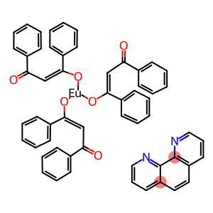 三(1,3-二苯基-1,3-丙二酮基)(1,10-邻二氮杂菲)铕(Ⅲ)