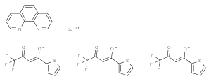 (1,10-菲咯啉)三[4,4,4-三氟-1-(2-噻吩基)-1,3-丁二酮]铕(III)