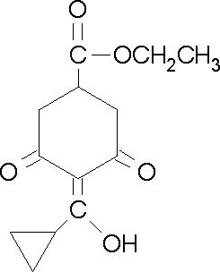 4-环丙基(羟基)亚甲基-3,5-二酮环己烷羧酸乙酯