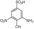 3-氨基-4-羟基-5-硝基苯磺酸