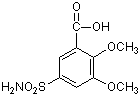 5-(氨基磺酰)-2,3-二甲氧苯甲酸