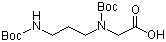 N-叔丁氧羰基-N-[3-(叔丁氧羰基氨基)丙基]甘氨酸