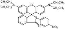 3',6'-双(二乙氨基)-2-(4-硝基苯基)螺[异吲哚-1,9'-氧杂蒽]-3-酮