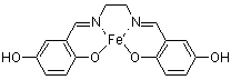 N,N'-双(5-羟基亚水杨基)乙二胺铁(II)