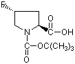 (2S,4R)-1-(叔丁氧基羰基)-4-氟-2-吡咯烷羧酸