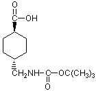 反-4-(叔丁氧羰氨甲基)环己甲酸