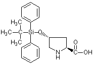 反-4-(叔丁基二苯基硅氧基)-L-脯氨酸