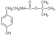 N-(叔丁氧羰基)酪胺