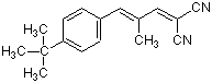 反-2-[3-(4-叔丁基苯基)-2-甲基-2-亚丙烯基]丙二腈