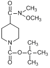 4-(N-甲氧基-N-甲基氨基甲酰)-1-哌啶甲酸叔丁酯