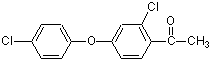 2'-氯-4'-(4-氯苯氧基)苯乙酮