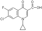 7-氯-1-环丙基-6-氟-1,4-二氢-4-氧代喹啉-3-羧酸