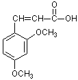 2,4-二甲氧基肉桂酸