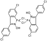 二-μ-氯双[5-氯-2-[(4-氯苯基)(肟基)甲基]苯基]钯(II)二聚体
