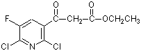 3-(2,6-二氯-5-氟-3-吡啶基)-3-氧代丙酸乙酯