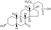 3α-羟基-7-氧代-5β-胆烷酸