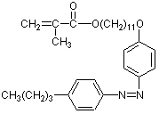 甲基丙烯酸11-[4-(4-丁基苯偶氮)苯氧基]十一烷基酯