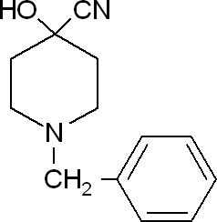 1苄基-4-氰基-4-羟基哌啶