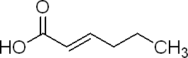 反-2-己烯酸