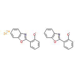 双[2-(2-苯并恶唑基)苯酚]锌(II)