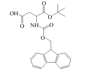N-[(9H-芴-甲氧基)羰基]-L-天冬氨酸1-叔丁酯
