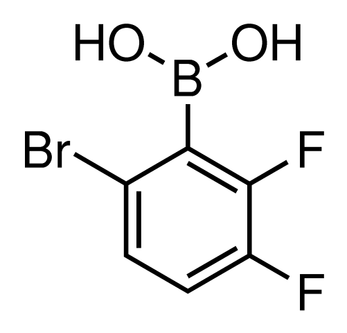 2-溴-5,6-二氟苯硼酸