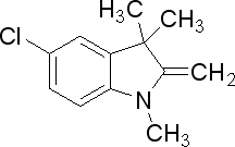 5-氯-2,3-二氢-1,3,3-三甲基-2-亚甲基-1H-吲哚