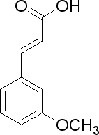 3-甲氧基肉桂酸