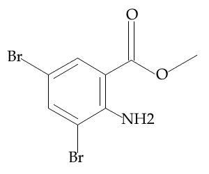 2-氨基3,5-二溴苯甲酸甲酯