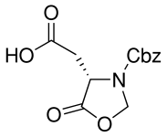(S)-(+)-3(苄氧羰基)-5-氧代-4-恶唑啉乙酸